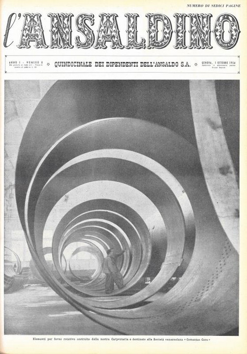 L&#039;Ansaldino, n. 8, 1954